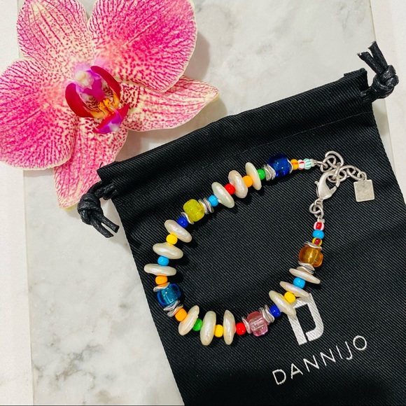 DANNIJO Hendrix Bead and Pearl Bracelet NWT - Picture 10 of 17